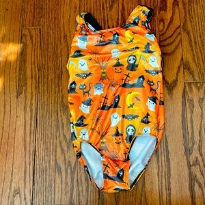 Halloween leotard, Like New, size 5-6 years